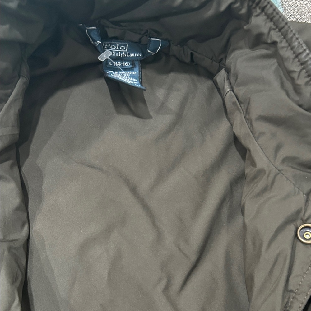 Ralph Lauren Quilted Shirt Jacket in Black,firm price - Picture 15 of 16